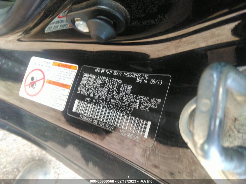 2013 TOYOTA SCION FR-S JF1ZNAA15D2728242
