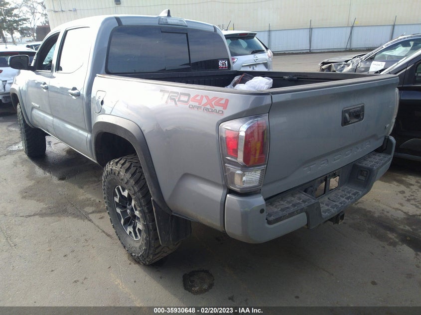 VIN 3TYCZ5AN0MT008603 2021 TOYOTA TACOMA 4WD SR/SR5/TRD SPORT