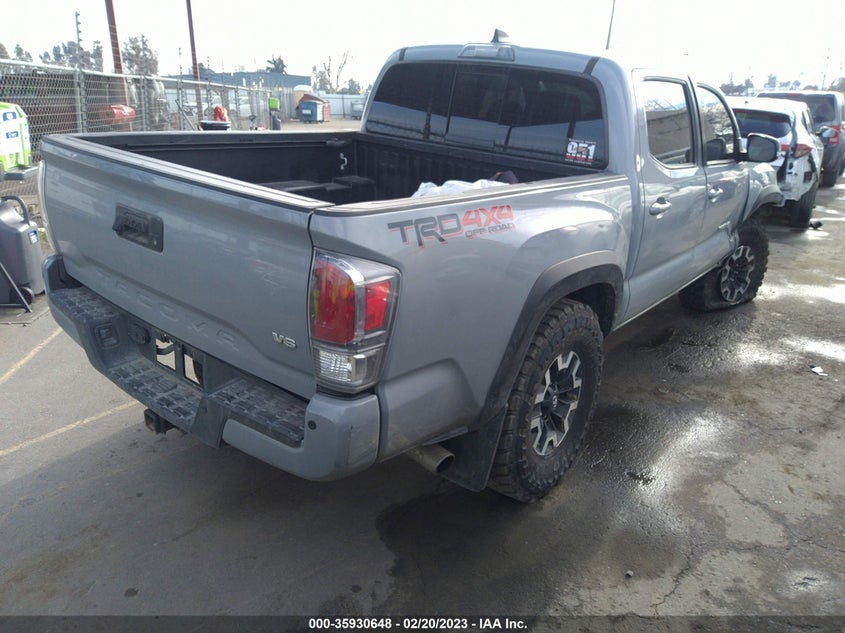 VIN 3TYCZ5AN0MT008603 2021 TOYOTA TACOMA 4WD SR/SR5/TRD SPORT