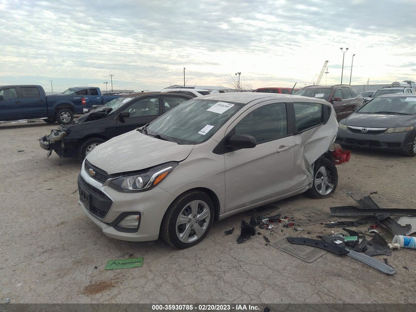 VIN KL8CB6SA2MC704245 2021 CHEVROLET SPARK LS