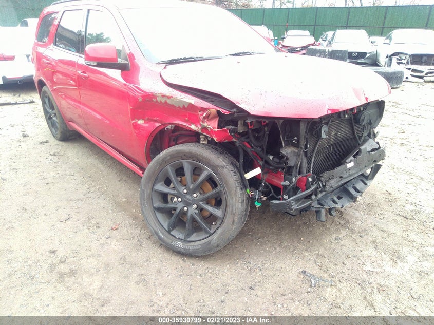 VIN 1C4RDJDG9HC907820 2017 DODGE DURANGO GT