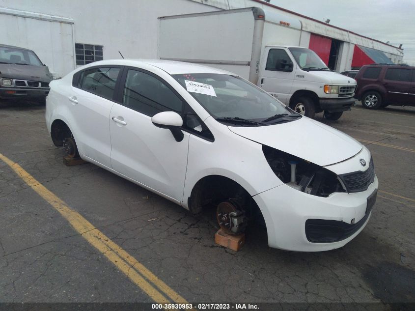 2013 KIA RIO LX - KNADM4A35D6200555