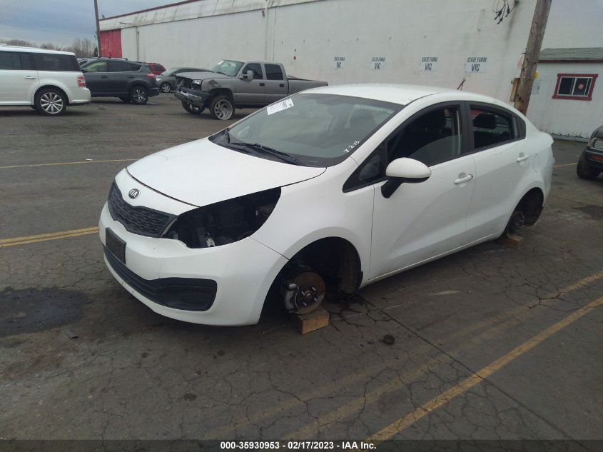 2013 KIA RIO LX - KNADM4A35D6200555