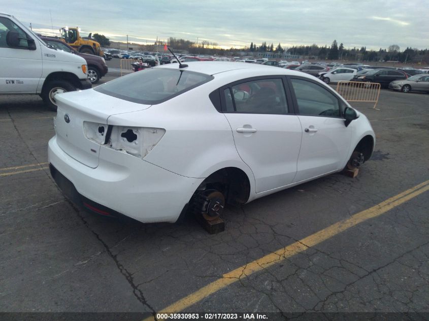 2013 KIA RIO LX - KNADM4A35D6200555