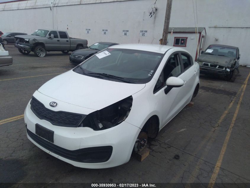 2013 KIA RIO LX - KNADM4A35D6200555