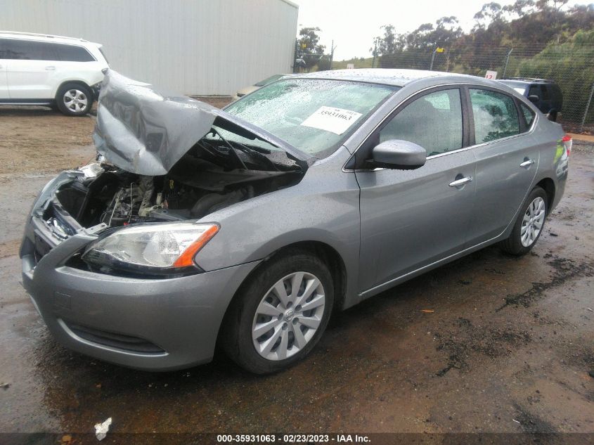 2013 NISSAN SENTRA S - 3N1AB7AP7DL562573