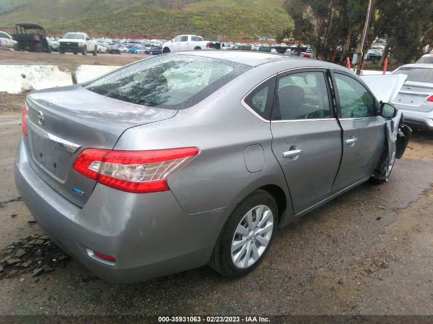 2013 NISSAN SENTRA S - 3N1AB7AP7DL562573