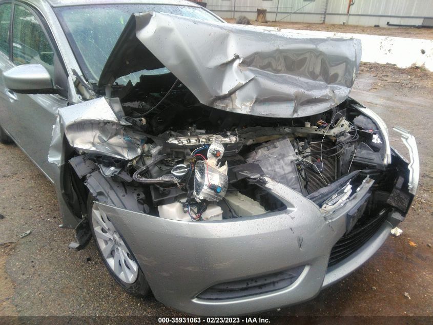 2013 NISSAN SENTRA S - 3N1AB7AP7DL562573