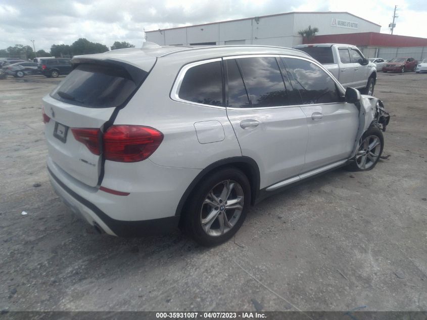 2019 BMW X3 XDRIVE30I - 5UXTR9C55KLD95178