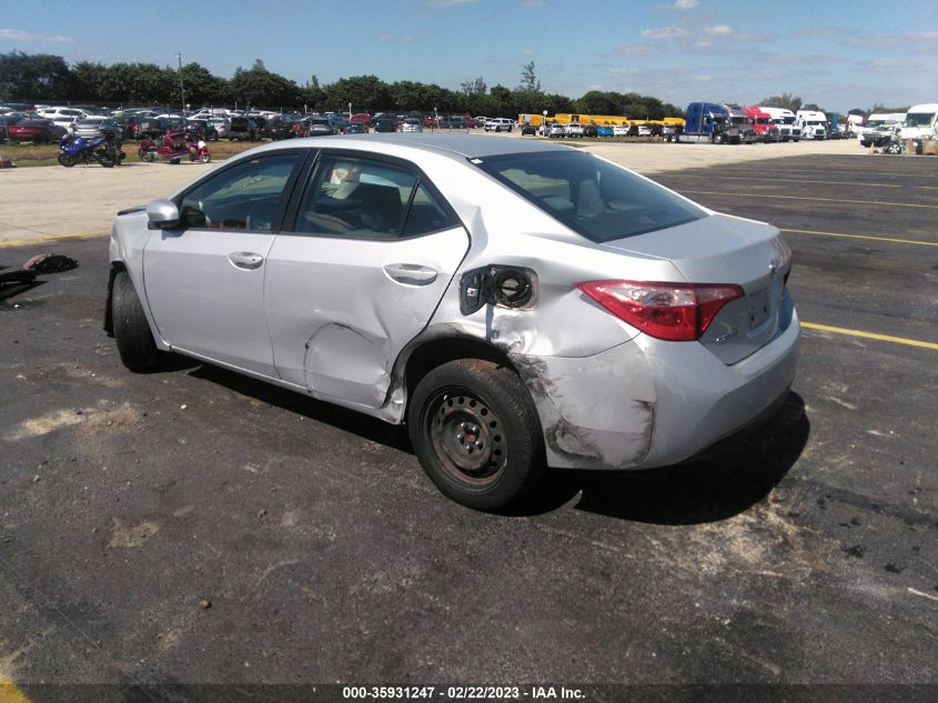 2017 TOYOTA COROLLA L/LE/XLE/SE - 2T1BURHE1HC756004
