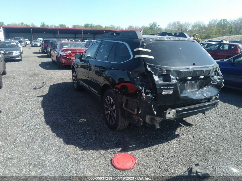 2017 SUBARU OUTBACK LIMITED - 4S4BSENC7H3236279