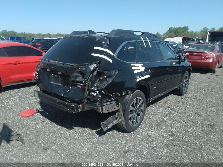 2017 SUBARU OUTBACK LIMITED - 4S4BSENC7H3236279