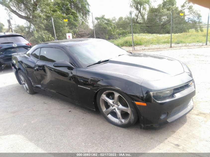 2014 CHEVROLET CAMARO LT - 2G1FB1E31E9292485