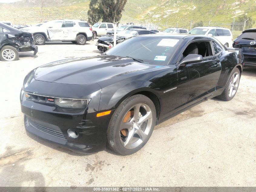 2014 CHEVROLET CAMARO LT - 2G1FB1E31E9292485