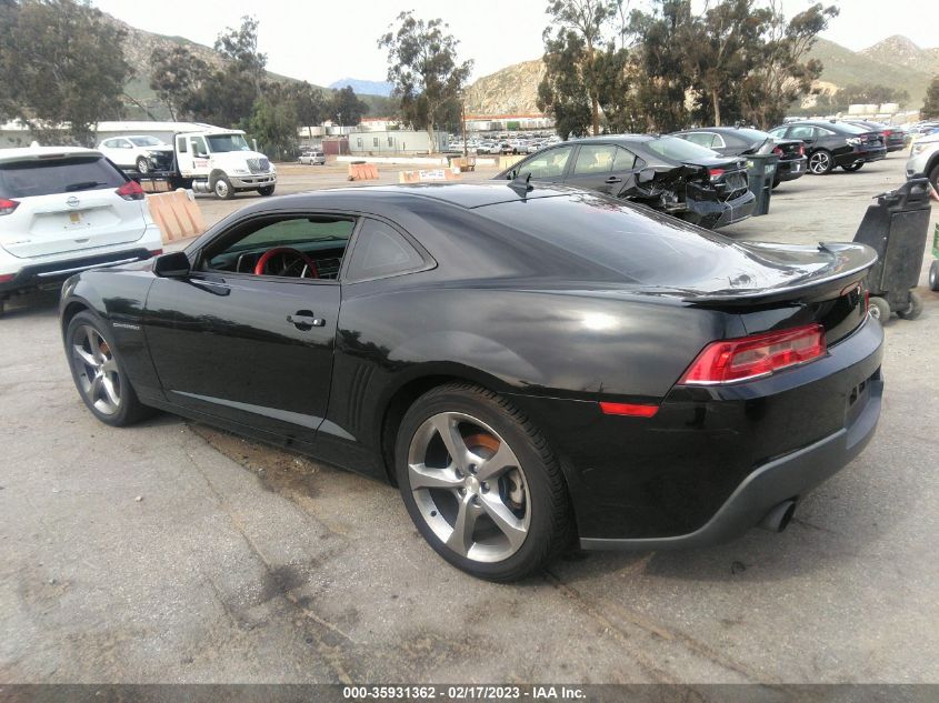 2014 CHEVROLET CAMARO LT - 2G1FB1E31E9292485