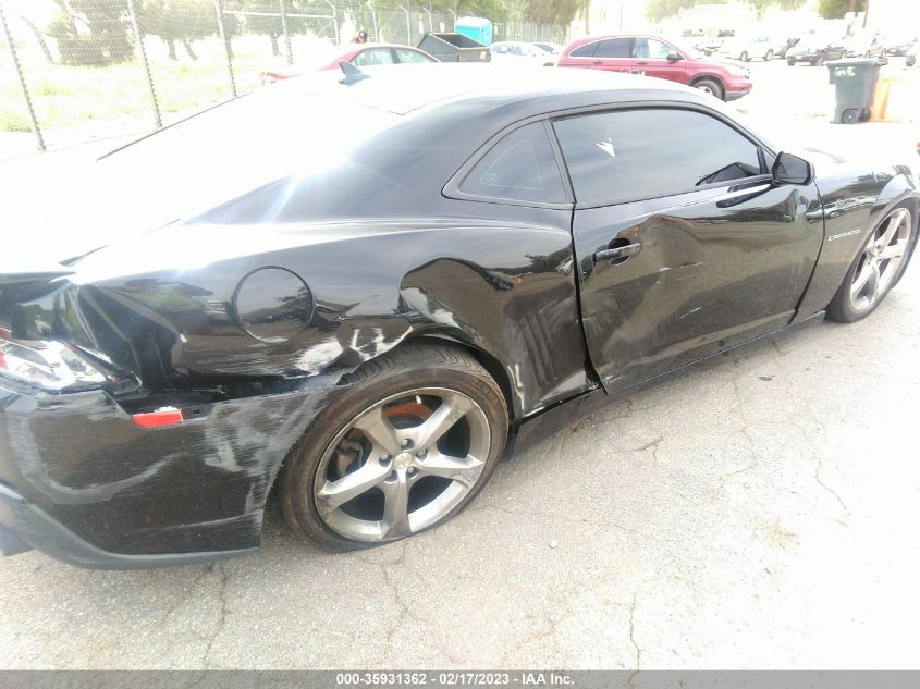 2014 CHEVROLET CAMARO LT - 2G1FB1E31E9292485