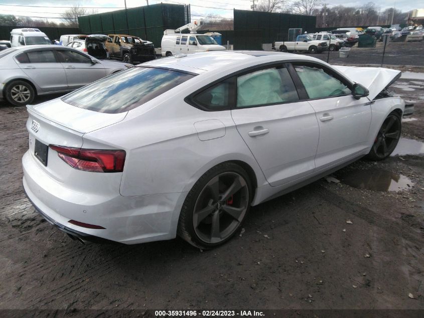 2019 AUDI S5 SPORTBACK PREMIUM PLUS WAUB4CF59KA098067