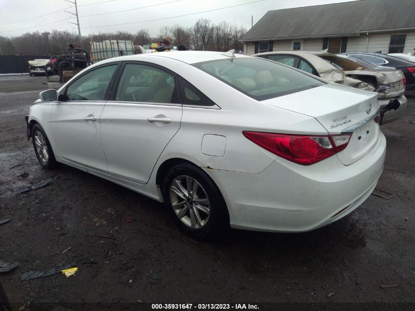 2013 HYUNDAI SONATA GLS - 5NPEB4AC8DH760833