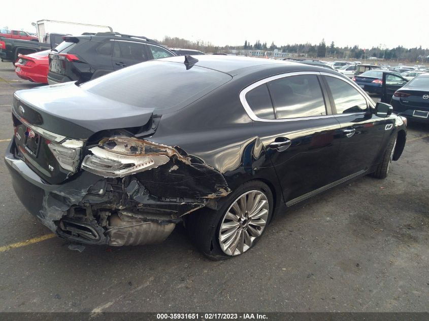 2015 KIA K900 LUXURY KNALW4D40F6023104