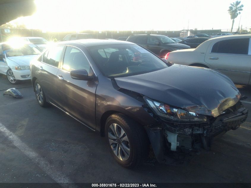 2015 HONDA ACCORD SEDAN LX - 1HGCR2F32FA004510