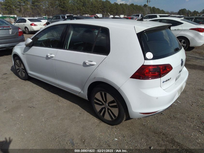2015 VOLKSWAGEN E-GOLF SEL PREMIUM - WVWPP7AU6FW902498