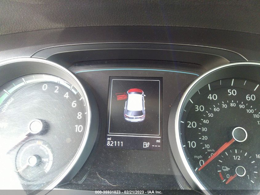 2015 VOLKSWAGEN E-GOLF SEL PREMIUM - WVWPP7AU6FW902498