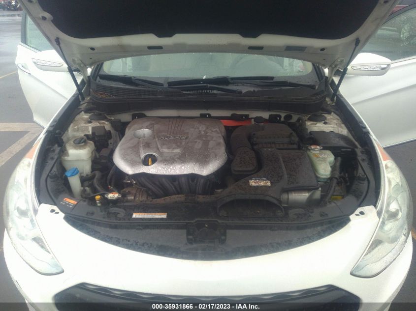 2013 HYUNDAI SONATA HYBRID LIMITED - KMHEC4A43DA085434
