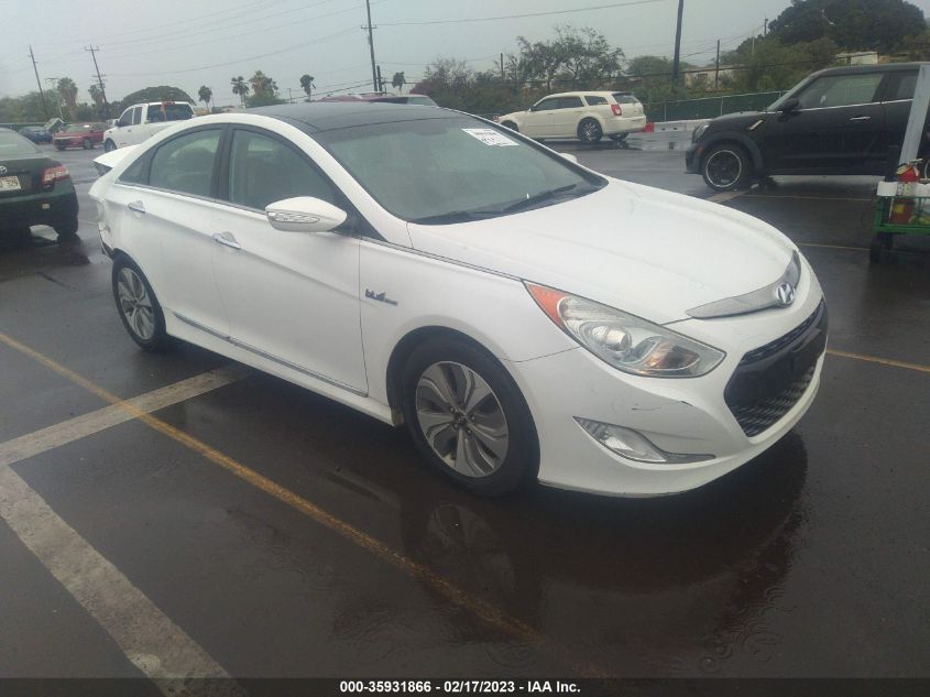 2013 HYUNDAI SONATA HYBRID LIMITED - KMHEC4A43DA085434