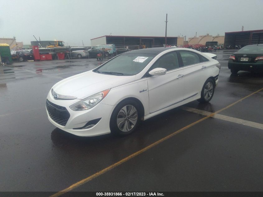 2013 HYUNDAI SONATA HYBRID LIMITED - KMHEC4A43DA085434