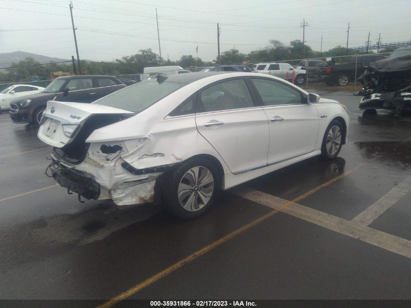 2013 HYUNDAI SONATA HYBRID LIMITED - KMHEC4A43DA085434
