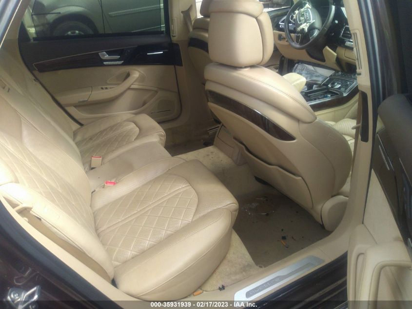 2015 AUDI A8 L 3.0T WAU3GAFD9FN032043