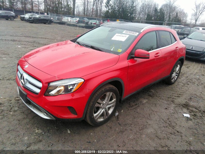 2015 MERCEDES-BENZ GLA-CLASS GLA 250 WDCTG4GB9FJ136759
