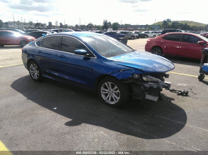 2015 CHRYSLER 200 LIMITED - 1C3CCCAB6FN622754