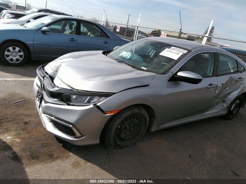 VIN 2HGFC2F62MH543085 2021 HONDA CIVIC SEDAN LX