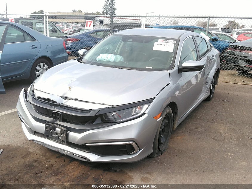 VIN 2HGFC2F62MH543085 2021 HONDA CIVIC SEDAN LX