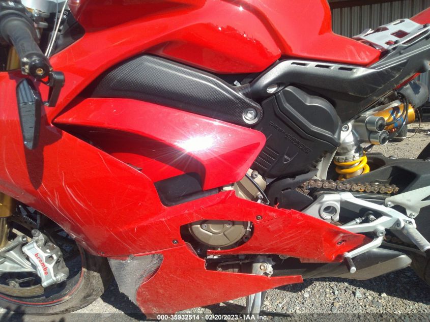 2018 DUCATI PANIGALE V4/V4S/V4S SPECIALE ZDMDAGNW3JB000900