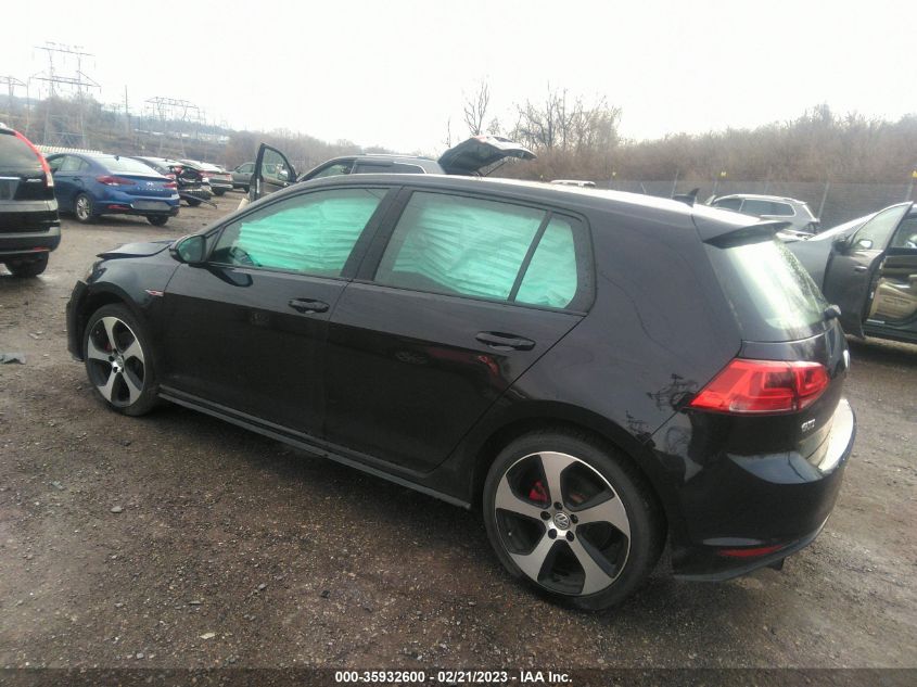 2016 VOLKSWAGEN GOLF GTI S - 3VW4T7AU5GM047712