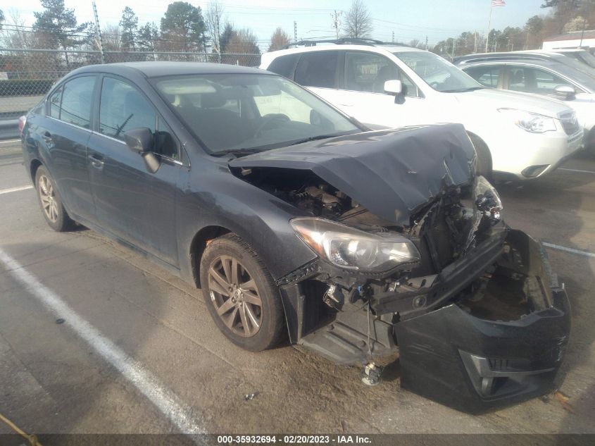 2016 SUBARU IMPREZA SEDAN PREMIUM - JF1GJAB62GH005494