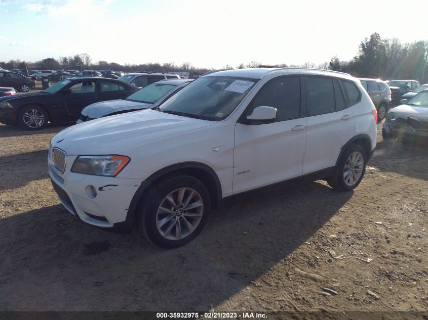 2014 BMW X3 XDRIVE28I - 5UXWX9C59E0D38765