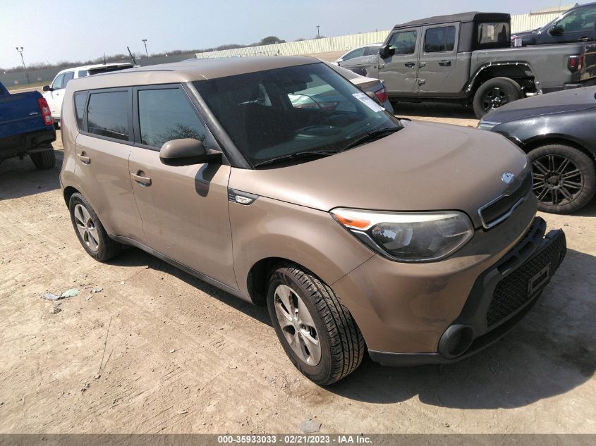 2014 KIA SOUL BASE - KNDJN2A24E7082279