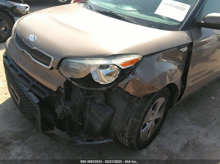 2014 KIA SOUL BASE - KNDJN2A24E7082279
