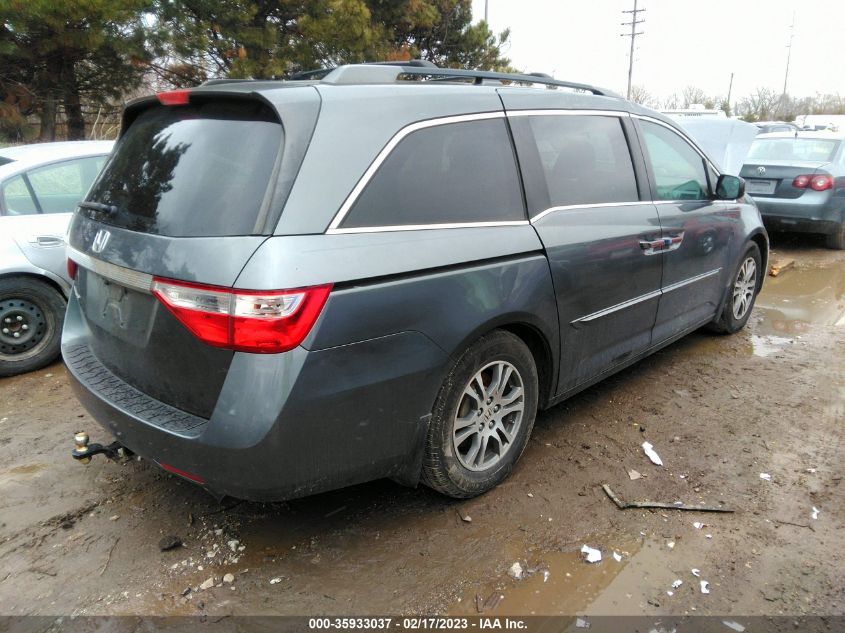 VIN 5FNRL5H48DB004226 2013 HONDA ODYSSEY no.4