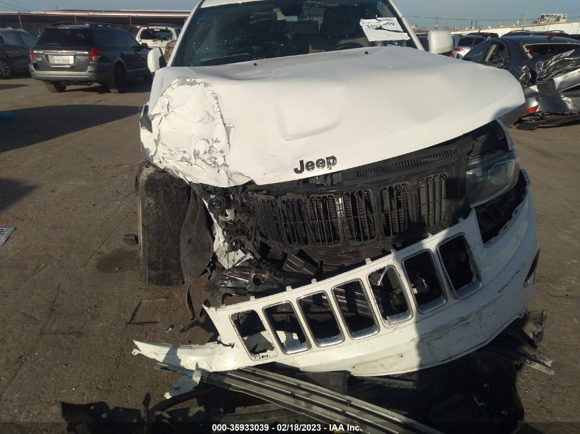 2016 JEEP GRAND CHEROKEE LAREDO - 1C4RJEAGXGC351505