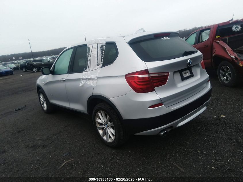 2014 BMW X3 XDRIVE28I - 5UXWX9C51E0D16596