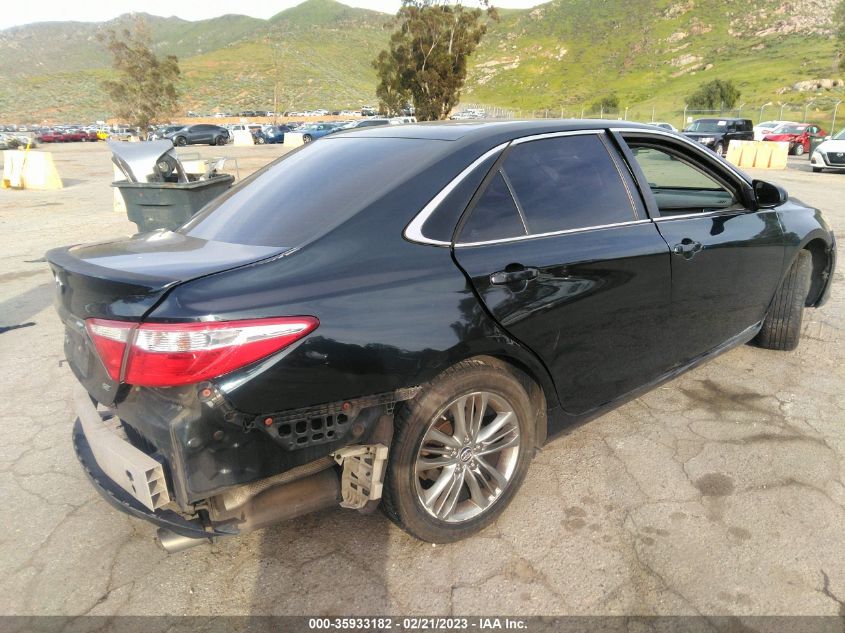 2015 TOYOTA CAMRY XLE/SE/LE/XSE - 4T1BF1FK0FU896268