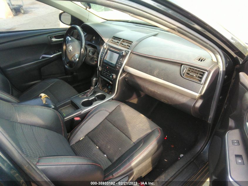 2015 TOYOTA CAMRY XLE/SE/LE/XSE - 4T1BF1FK0FU896268
