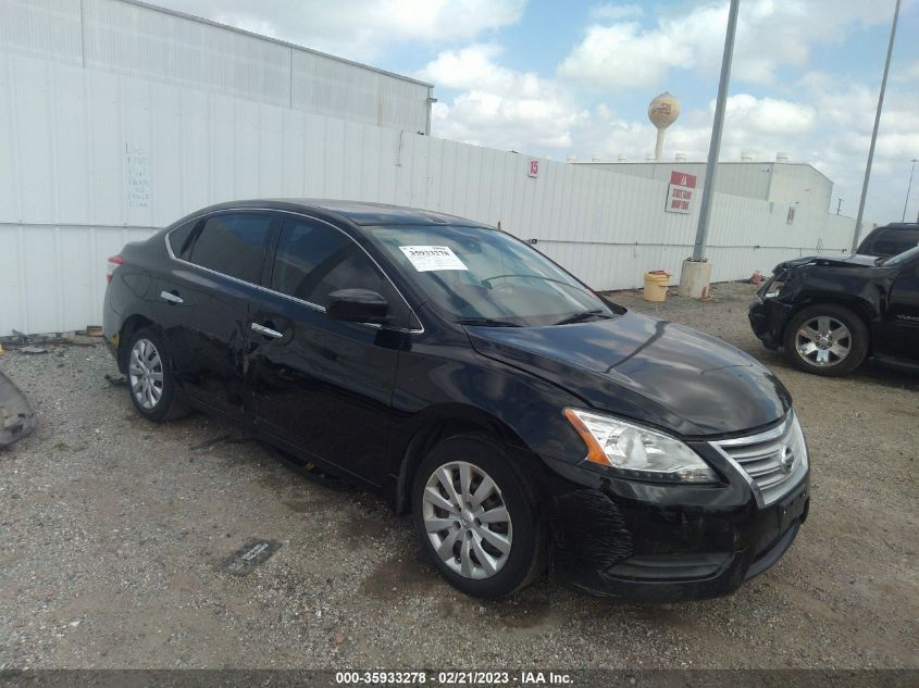 2015 NISSAN SENTRA SV - 3N1AB7AP3FY275575