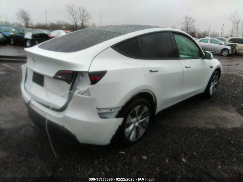 VIN 5YJYGDEE9MF087933 2021 TESLA MODEL Y LONG RANGE