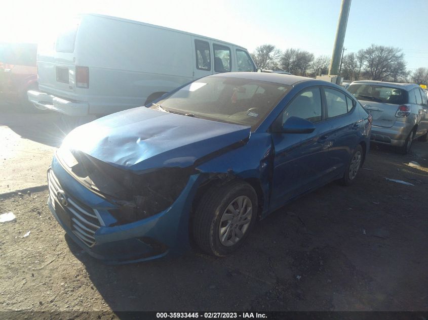 2017 HYUNDAI ELANTRA SE - 5NPD74LF3HH102752