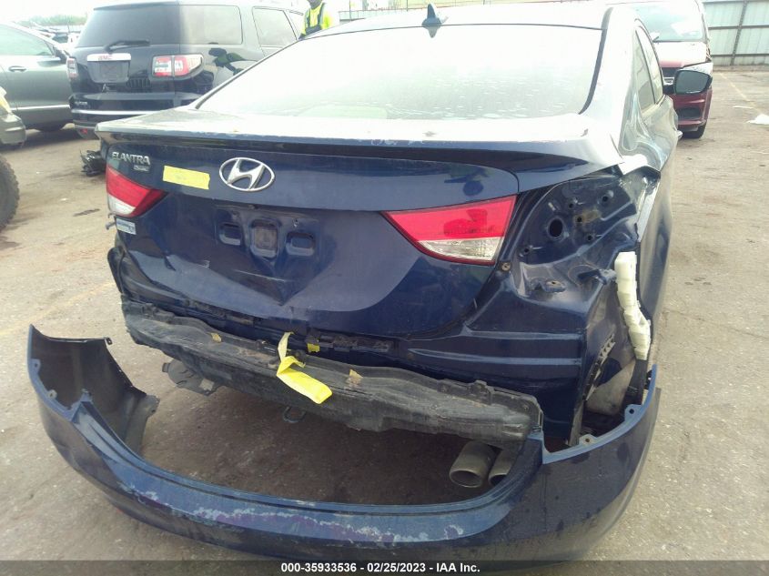 2013 HYUNDAI ELANTRA COUPE SE KMHDH6AE6DU006872